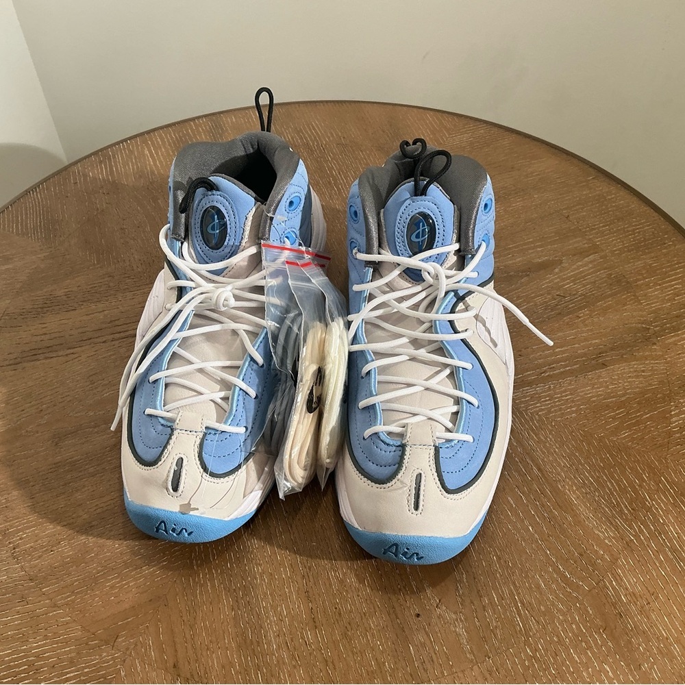 Nike Men's Air Penny 2 Social Status Playground DM9132-100 Blue/White SZ 9 - Picture 7 of 7